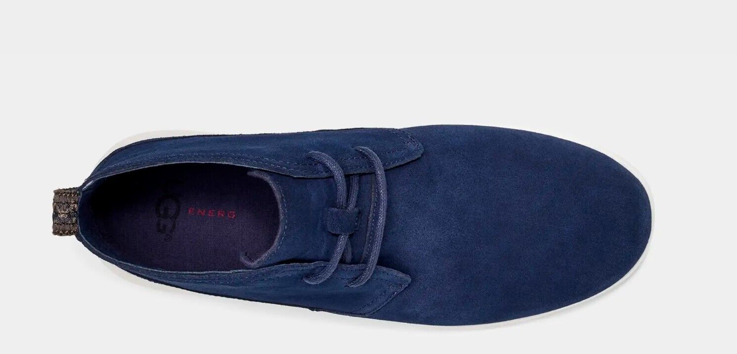 UGG Freamon 1007645 Men's Navy Blue Suede Lace Up Chukka Boots Brand New - AllSportsWearUSA