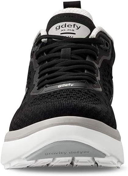 Gravity Defyer Women's XLR8 RUN TB9034FLS Black/Silver Sneaker Brand New - AllSportsWearUSA