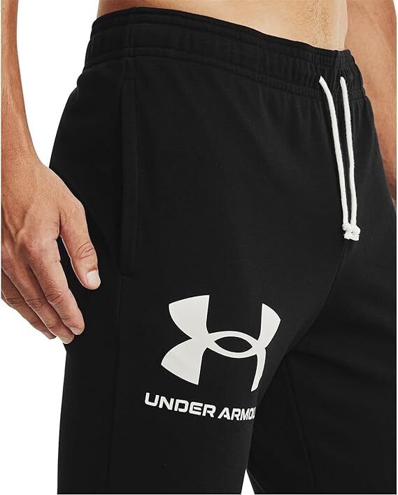 Under Armour Men's Rival Terry Pants 1361644-001 BRAND NEW - AllSportsWearUSA