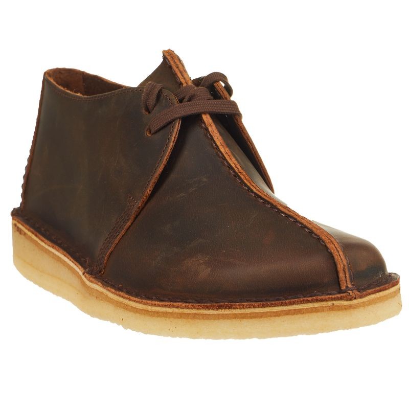 Clarks Men's Desert Trek Oxford Beeswax Brown Shoe 26178475