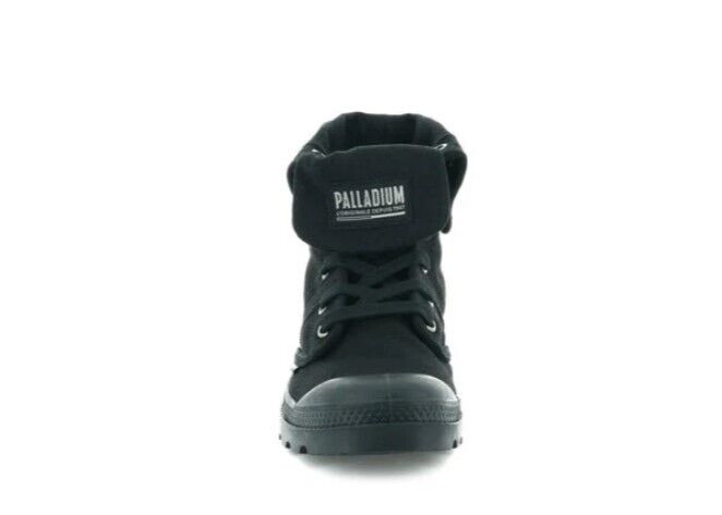Palladium Womens Pampa Baggy 92478-001-M Black/ Canvas Boots SIZE 7 Brand New - AllSportsWearUSA