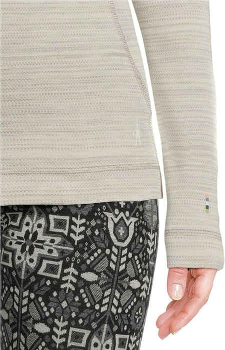 Smartwool Women's Classic Thermal Merino Base Layer Crew SW016369P98 Light Gray