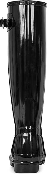 Hunter Original Tall Gloss Women's Rain Boots - Black