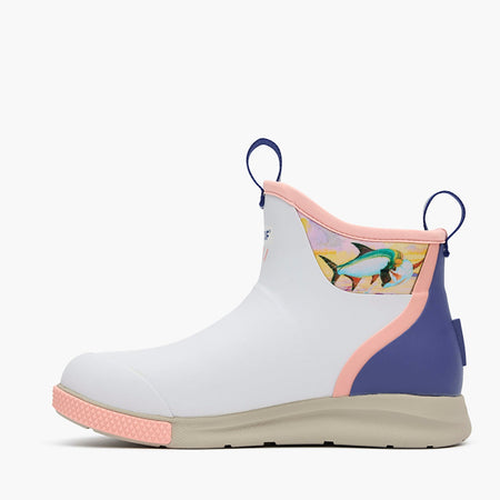 Xtratuf White And Sunset Tarpon XADSWG10 Ankle Deck Sport