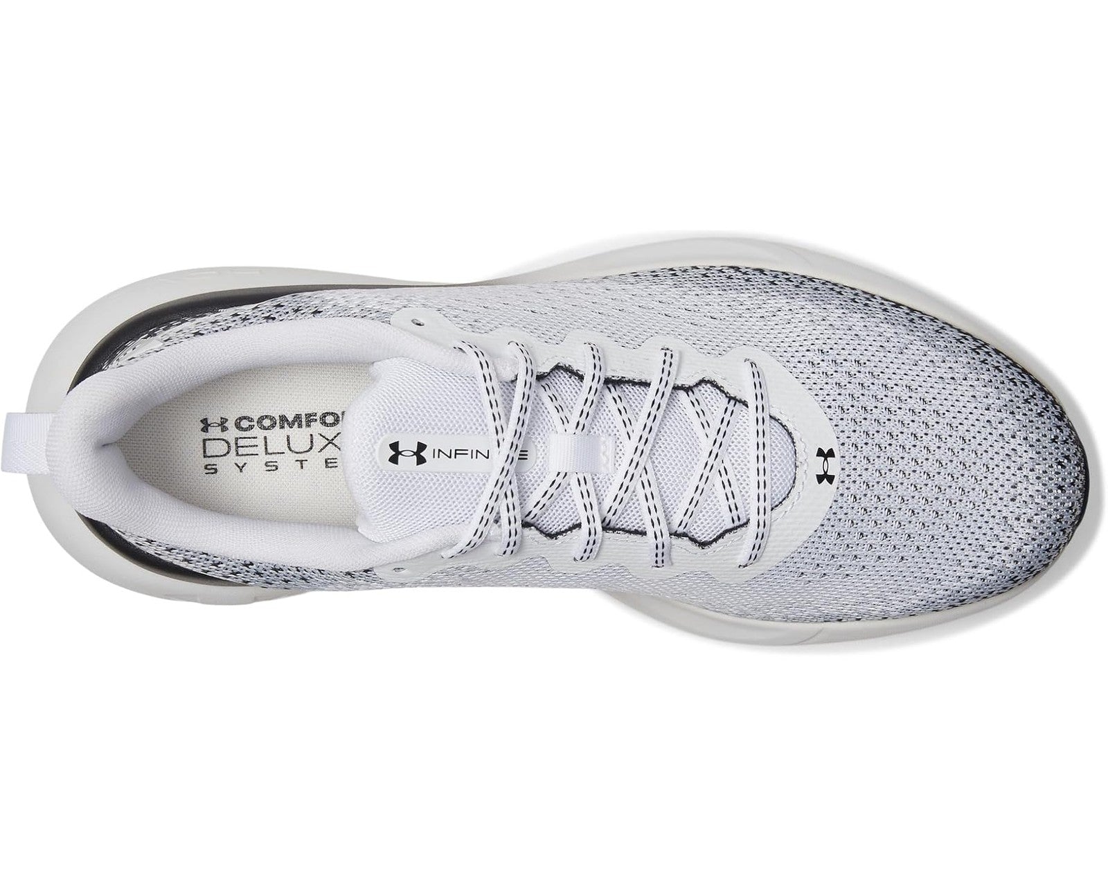 Under Armour Men's Infinite Running Shoes 3027523-109 White/Black/White