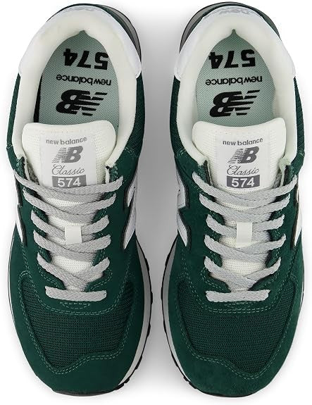 New Balance Unisex-Adult 574 Sneaker U5742SP-D  Angora/Nb 103 White