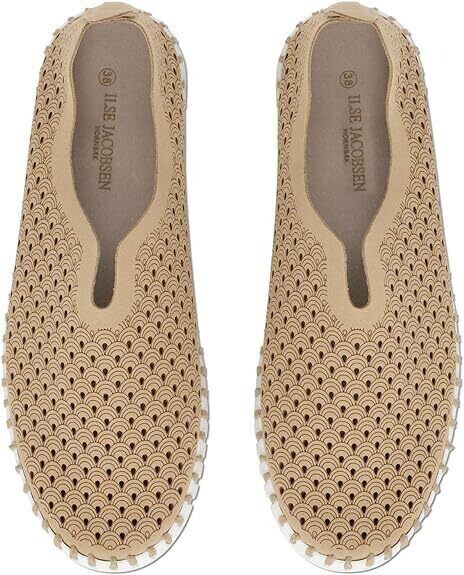 Ilse Jacobsen Womens Tulip 139 Latte TULIP139-110 Slip-on Shoe size 40 - AllSportsWearUSA