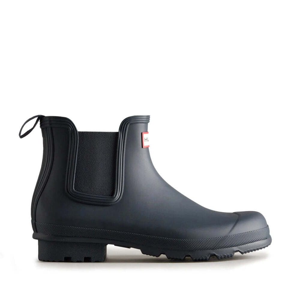 Hunter Men's Original Chelsea Ankle Rain Boots MFS9116RMA  Navy