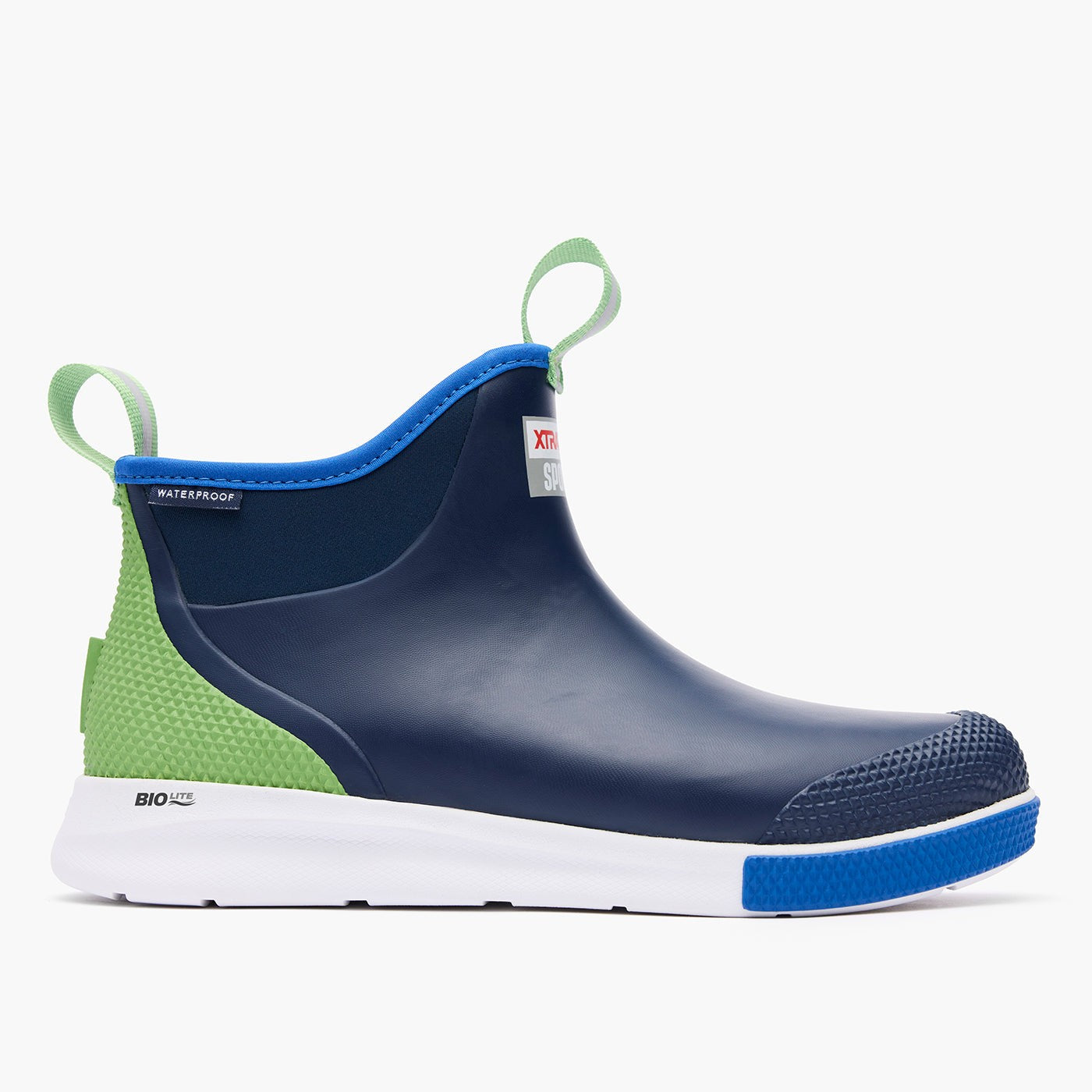 XTRATUF Men's Ankle Deck Boot Sport ADSM-200 Blue