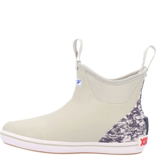 XTRATUF Women's Trolling Pack Ankle Deck Boots XWAB-1TP Cream
