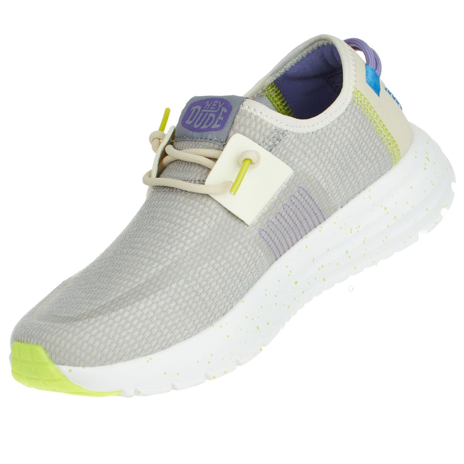 Hey Dude Sirocco Active Women's Casual Shoes Grey / Purple 41960-1OG - AllSportsWearUSA