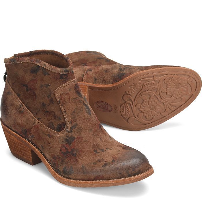 Sofft Aisley Woomen Brown Floral style SF0035862 BRAND NEW - AllSportsWearUSA