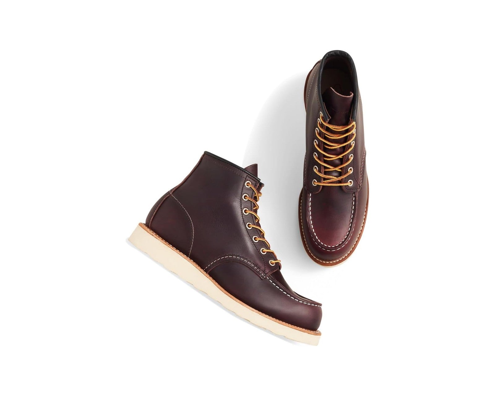 Red Wing Men's Heritage 6" Moc Toe  08847D Black Cherry Excalibur