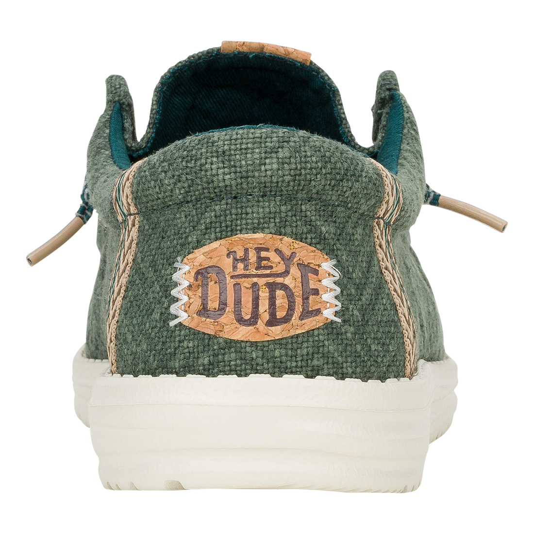 Hey Dude Mens Wally Jute Sea Green 43085-336 Brand New - AllSportsWearUSA