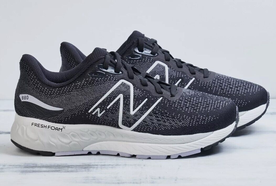 New Balance FF X 880V12 Women’s W880B12 BLK/Thunder Running Shoes SZ 7-2E - AllSportsWearUSA