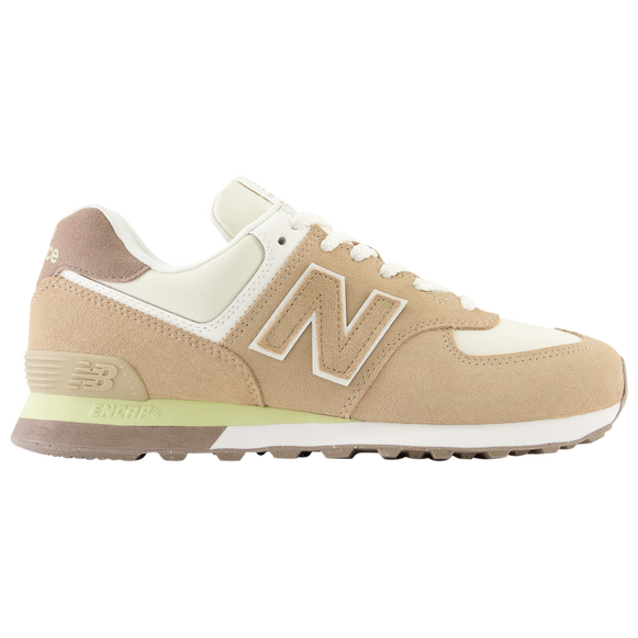 New Balance Mens 574 U574SBWD Bone with White Shoes Brand New - AllSportsWearUSA