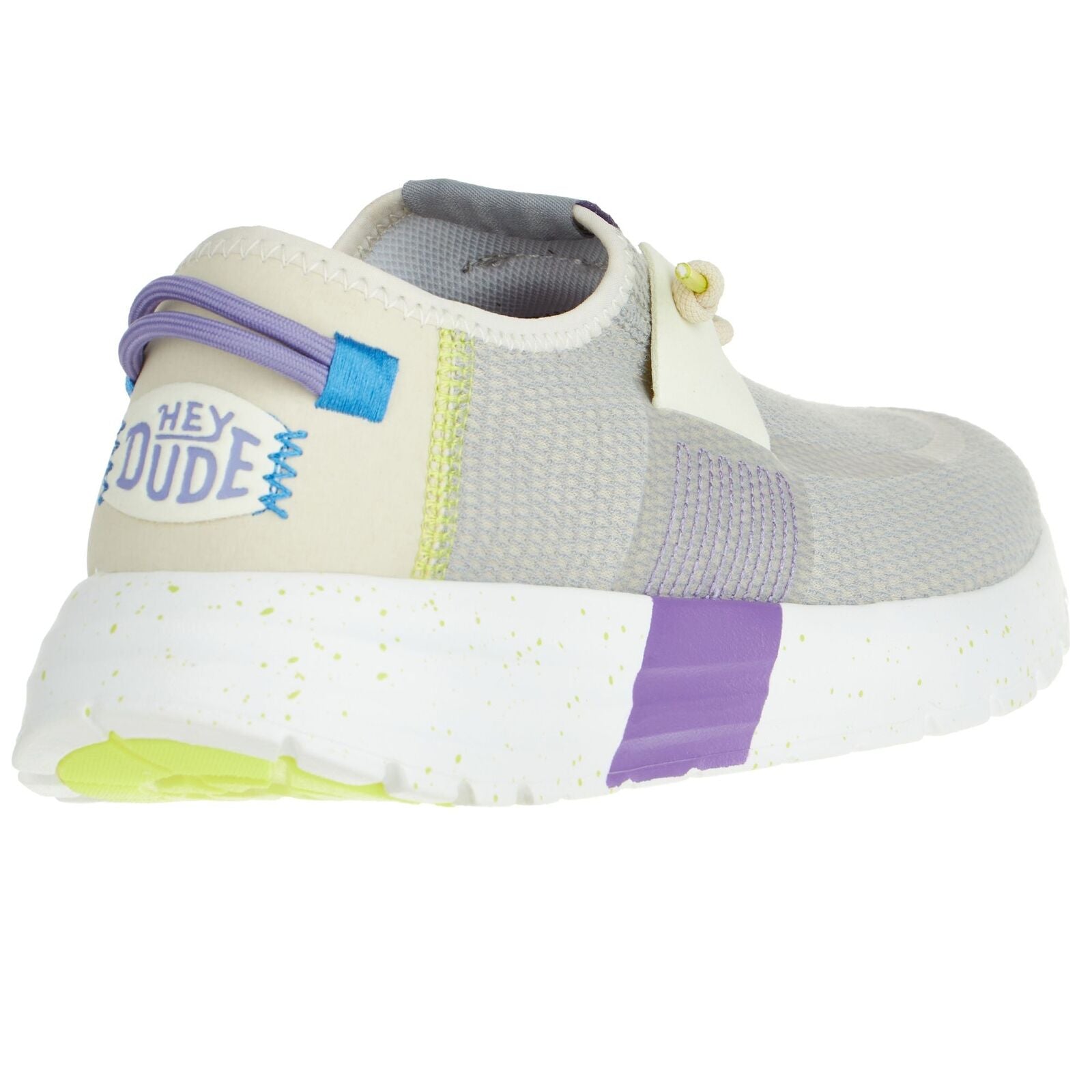 Hey Dude Sirocco Active Women's Casual Shoes Grey / Purple 41960-1OG - AllSportsWearUSA