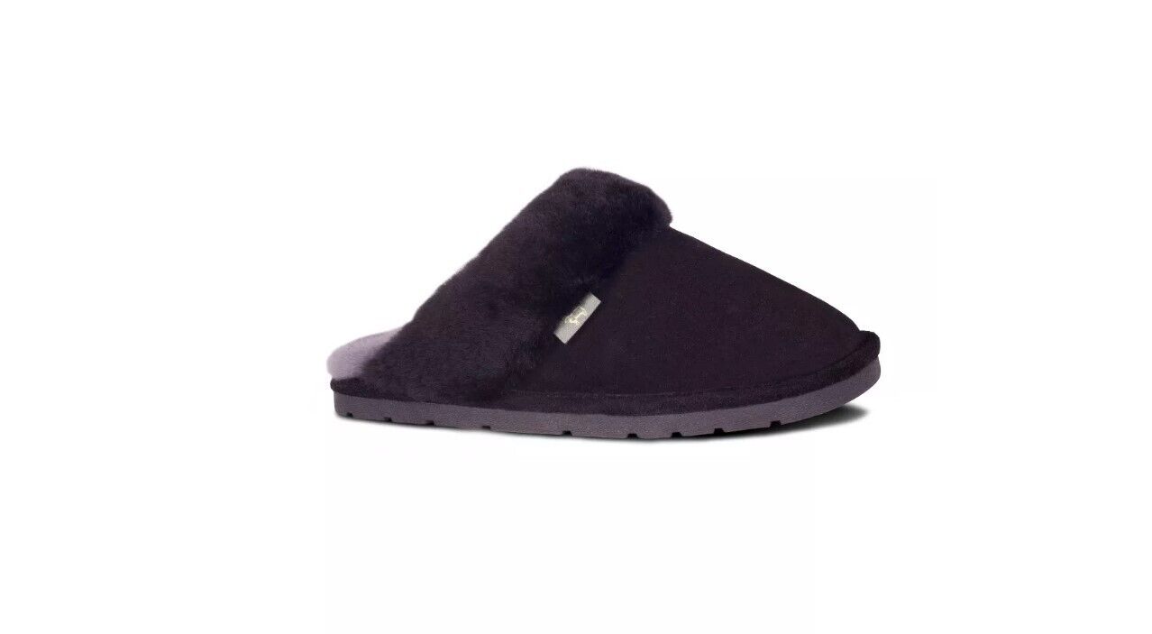 CLOUD NINE LADIES SHEEPSKIN SCUFF CNS-100-BLACK BRAND NEW - AllSportsWearUSA