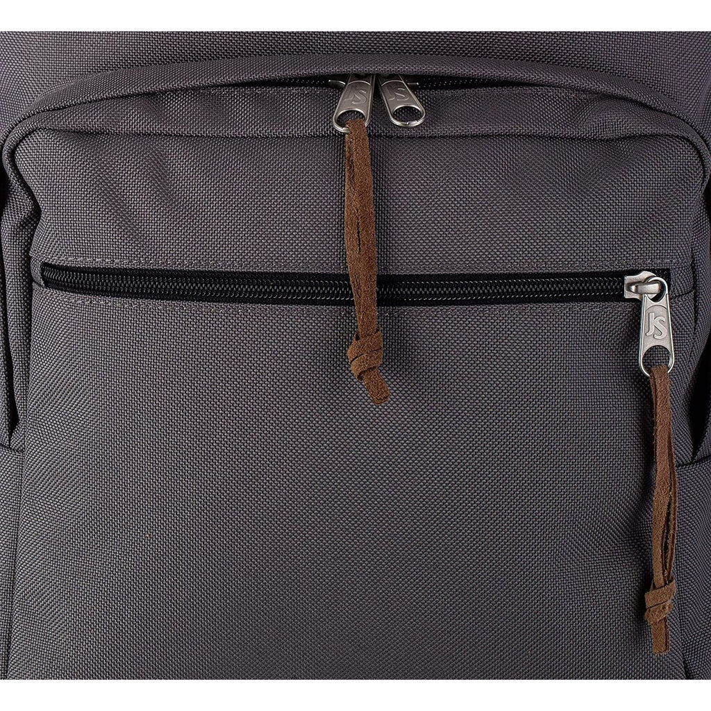 JanSport Right Pack Backpack Travel,Work Laptop Bookbag Leather Bott 32L