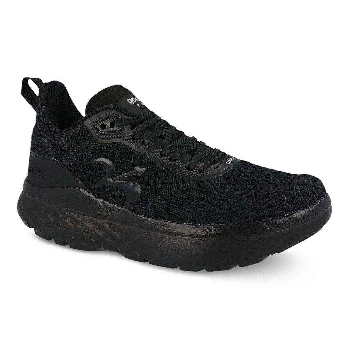 GDEFY by Gravity Defyer Women's XLR8 Run TB9034FBL Black Shoes Brand New - AllSportsWearUSA