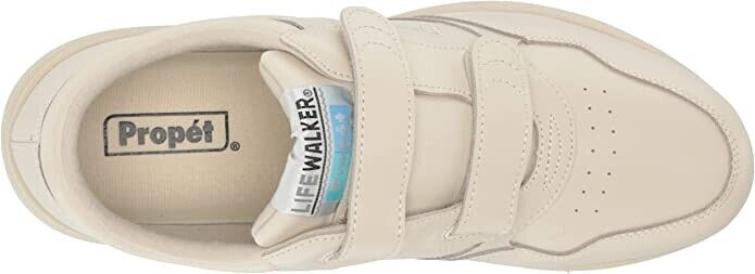 Propet Life Walker Strap M3705 Walking Shoes Mens Size 105 M White FL - AllSportsWearUSA