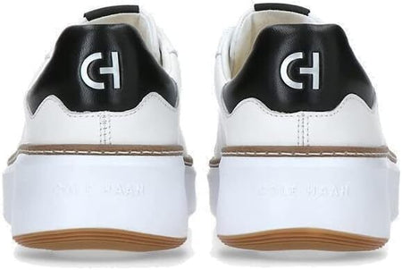 Cole Haan Women's GrandPrø TopSpin Sneakers Ivory Black W22707 Brand New - AllSportsWearUSA