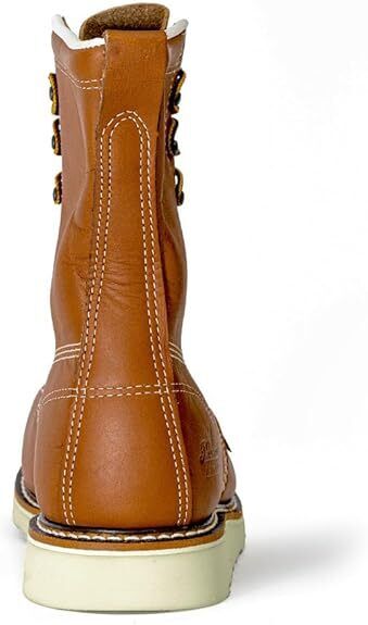 Thorogood American Heritage 8” Leather Steel Toe Men's Work Boots 804-4364 Brown - AllSportsWearUSA
