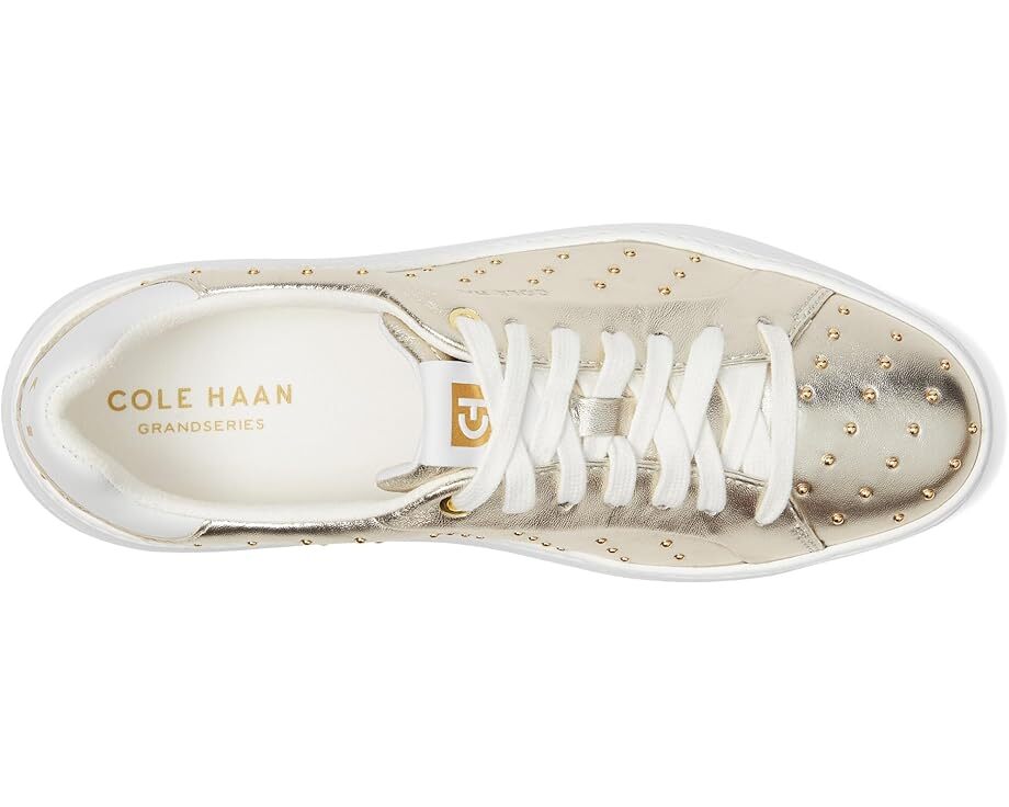 Cole Haan Grandpro Topspin Sneaker Women's W30148 Soft Gold Brand New