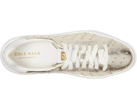 Cole Haan Grandpro Topspin Sneaker Women's W30148 Soft Gold Brand New