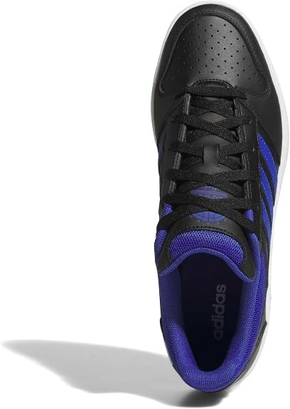 Adidas Mens Hoops Classic K11053  Black/Semi Lucid Blue/White