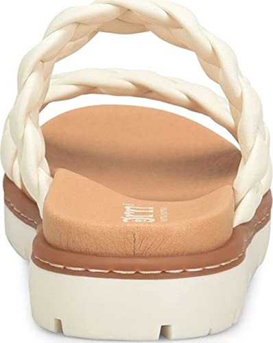 Born Women's Freesia Sandal White Butter Full Grain Leather BR0048101