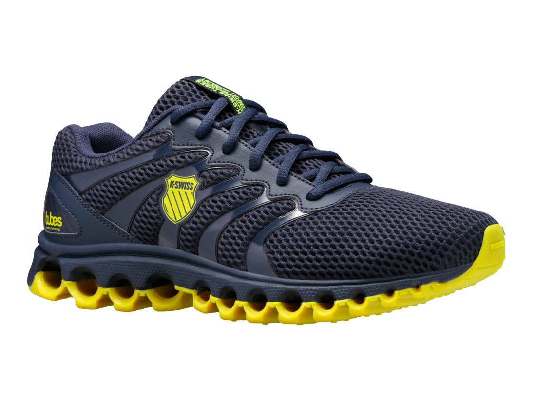 K-Swiss Men's Tubes Comfort 200 Sneakers 07112-498 Paecot/Optic Yellow