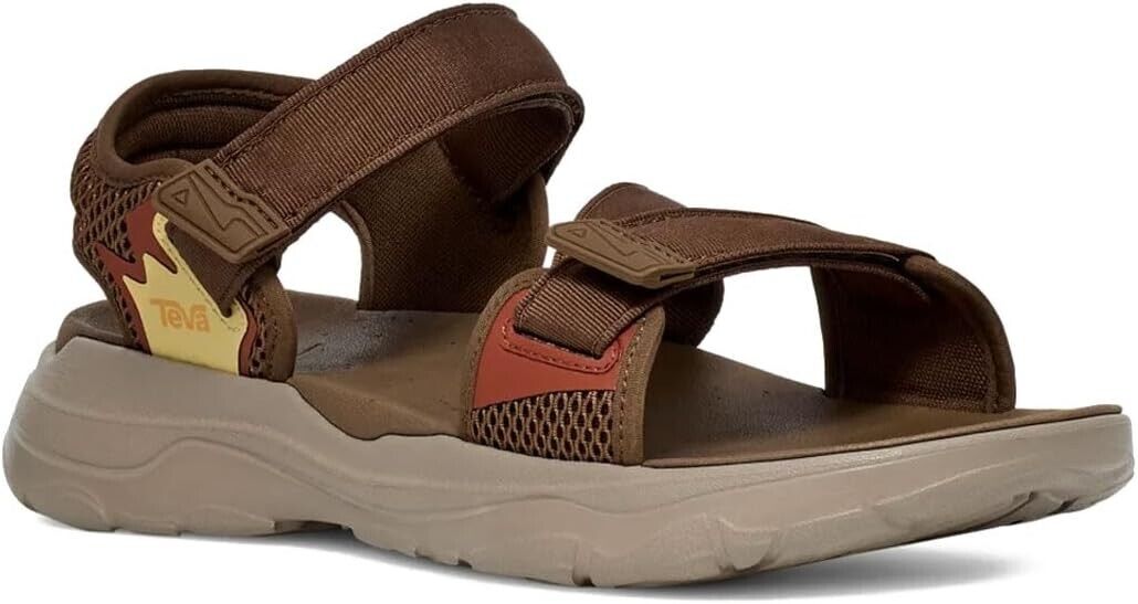 Men's Teva Zymic Water Sandals Desert Palm/Red Rock 1124049-DRC SIZE 8 BRAND NEW - AllSportsWearUSA