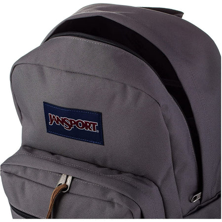 JanSport Right Pack Backpack Travel,Work Laptop Bookbag Leather Bott 32L