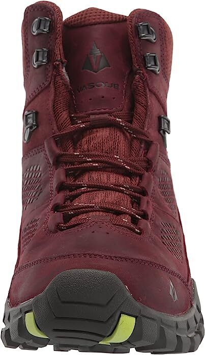 Vasque Women's Talus at Ud Mid Hiking Boot Rum Raisin/Green Glow Brand New - AllSportsWearUSA