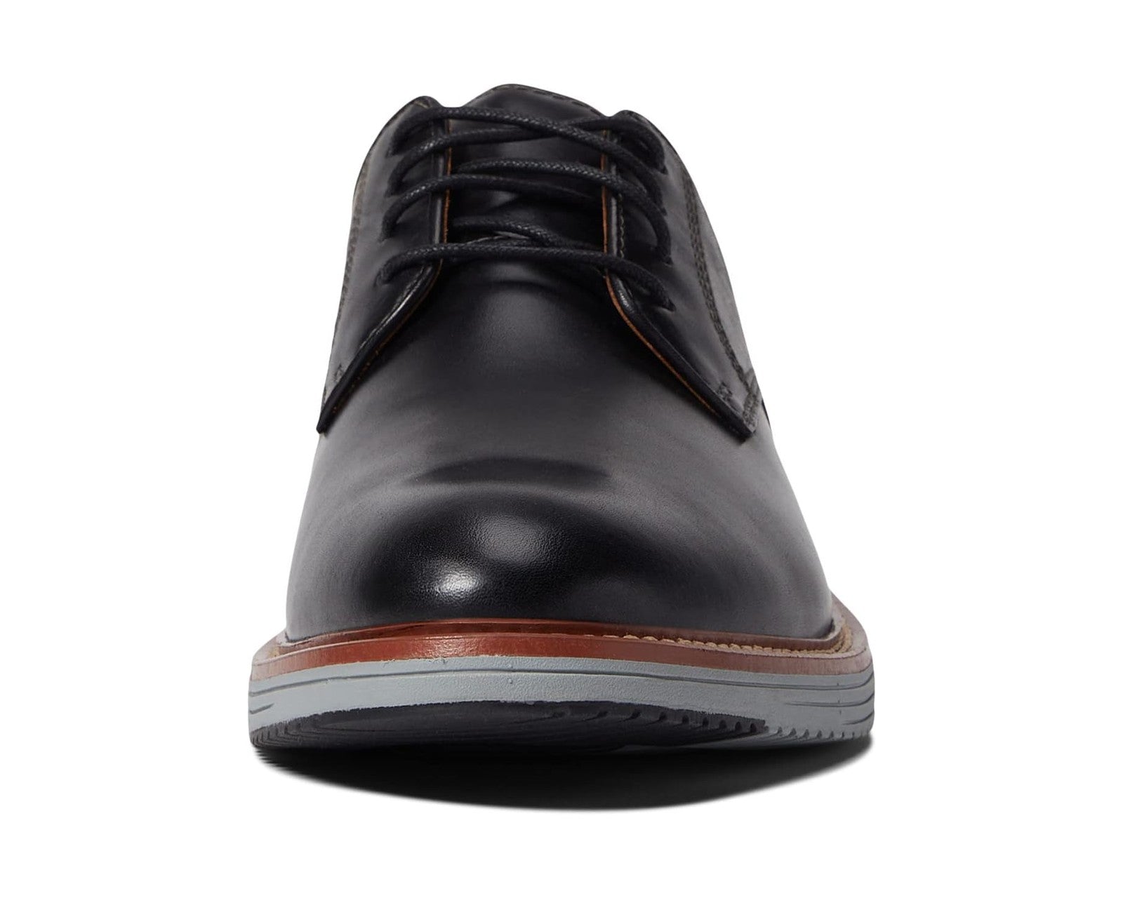 Johnston & Murphy Men's Upton Plain Toe 020-03521 Black Full Grain