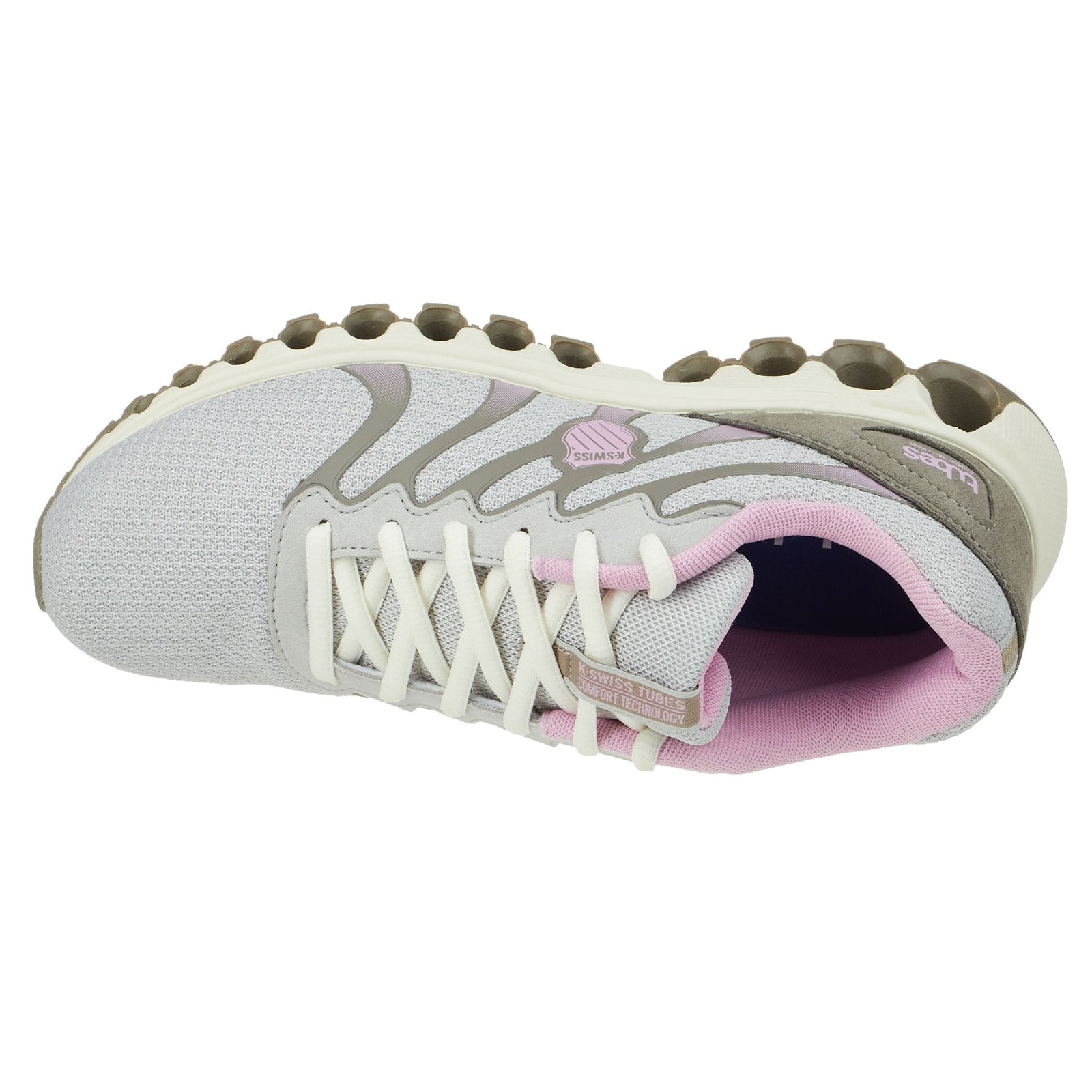 K-Swiss Tubes 200 Women's Running Shoe 97112-098 MOONRCK/VPRBL/MAUVE BRAND NEW
