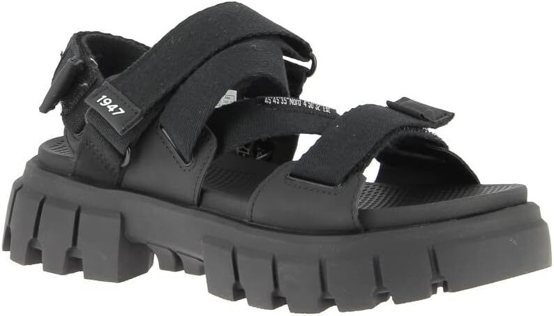 Palladium Womens Revolt 98578-008 Black Sandal Brand New - AllSportsWearUSA