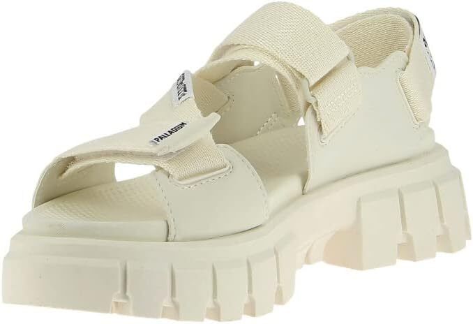Palladium Womens Revolt 98578-116 Star White Sandal Brand New - AllSportsWearUSA