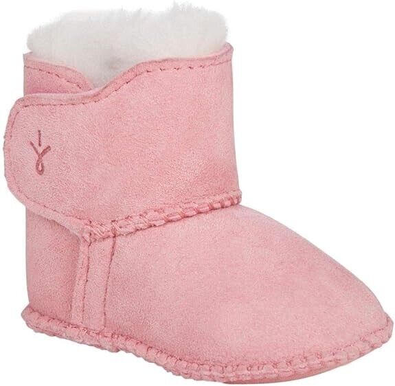 EMU Australia Grubs Baby Bootie (Infant/Toddler) B10310-PINK Brand New - AllSportsWearUSA