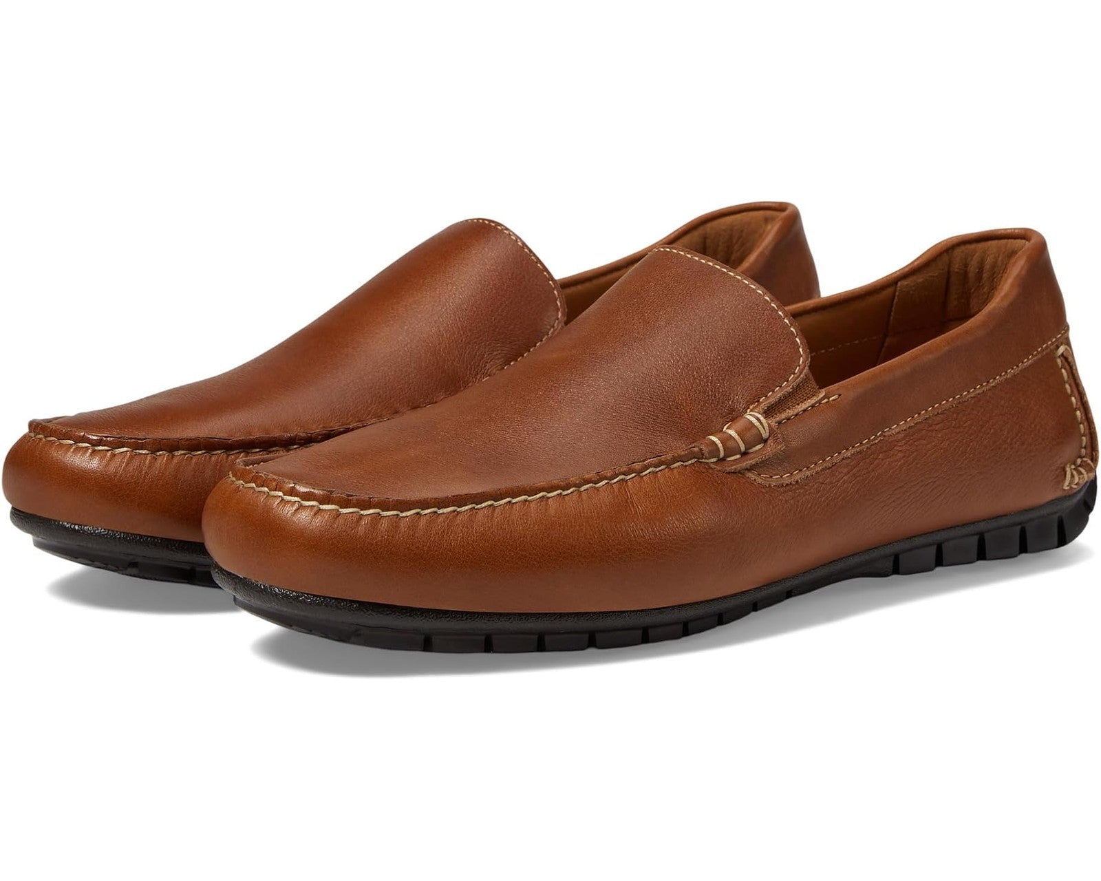 Johnston & Murphy Cort Moc Venetian Men's 20-6406 Tan Full Grain
