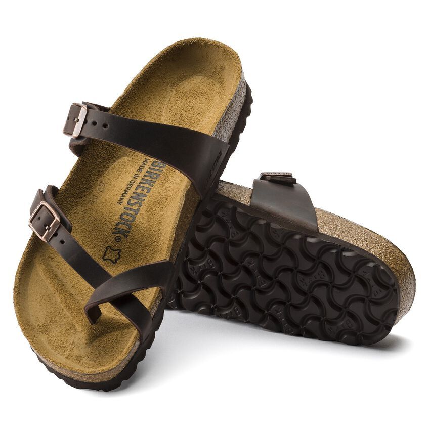 Birkenstock Mayari Oiled Leather Women's Sandals 171321 Habana Oiled