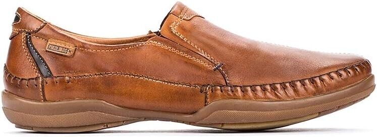PICOLINOS Loafers Leather San Telmo for Men M1D-6032 BRANDY BRAND NEW - AllSportsWearUSA