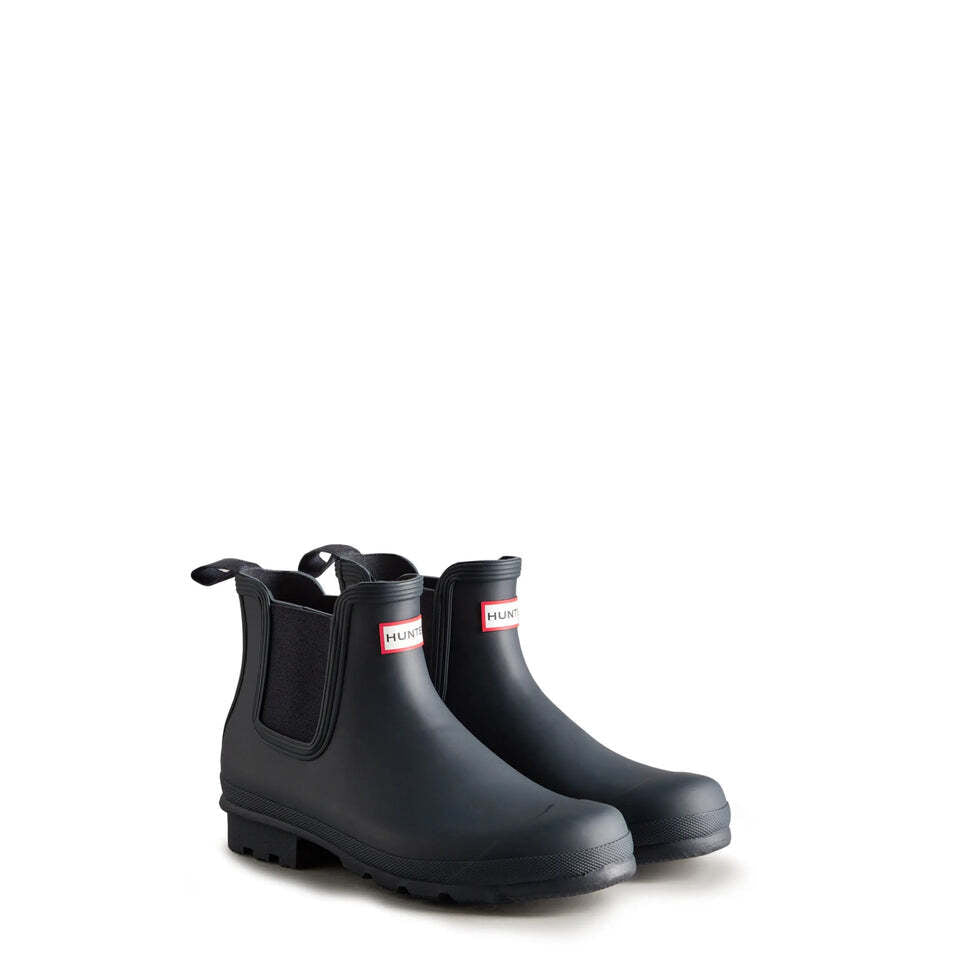 Hunter Men's Original Chelsea Ankle Rain Boots MFS9116RMA  Navy