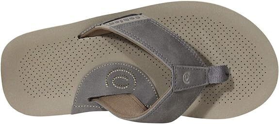 Cobian Mens ARV 2 AVR19010 CHARCOAL Size 8 Flip Flop Sandal Brand New - AllSportsWearUSA