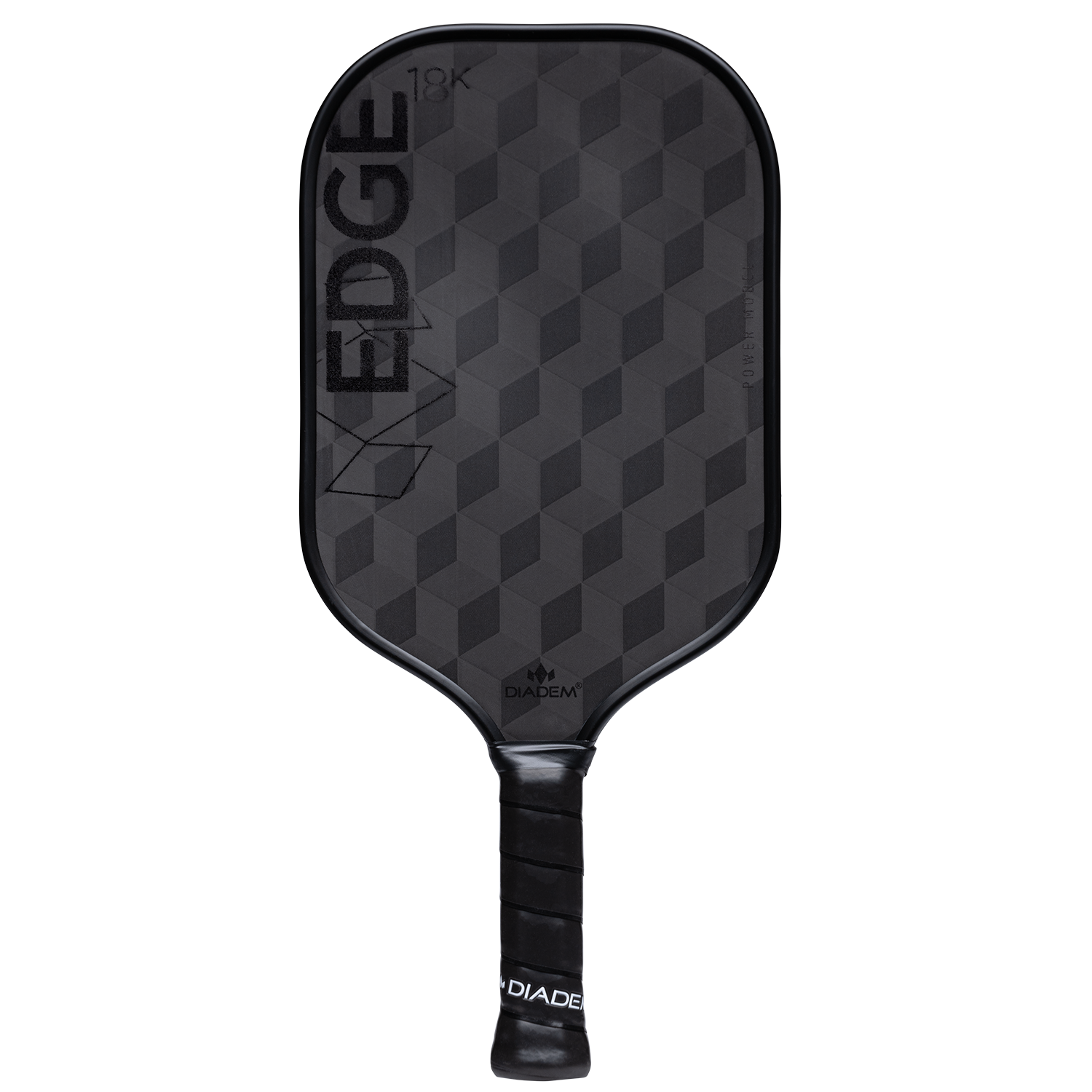 Diadem Edge 18k Power Pro Pickleball Paddle Black PP50014