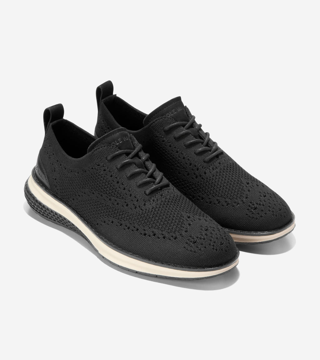 Cole Haan Men's ØriginalGrand Energyweave Stitchlite Wingtip Oxfords C40490
