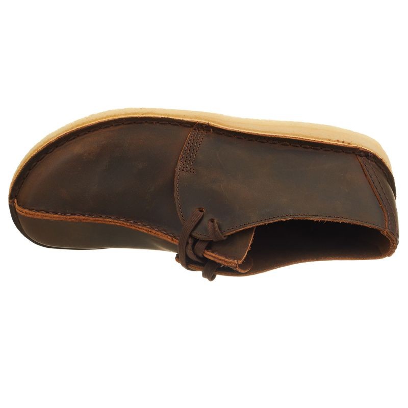Clarks Men's Desert Trek Oxford Beeswax Brown Shoe 26178475