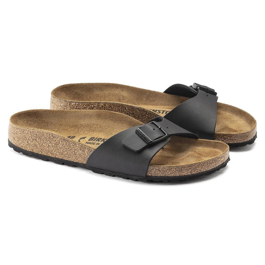 Birkenstock Madrid Birko-Flortm Birkibuctm Women's Sandals 040793 Black