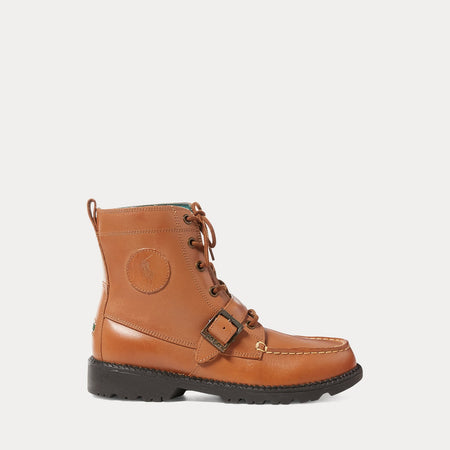 Boys' Polo Ralph Lauren Ranger HI II Boot  Big Kid 990908 Tan Burnished Leather